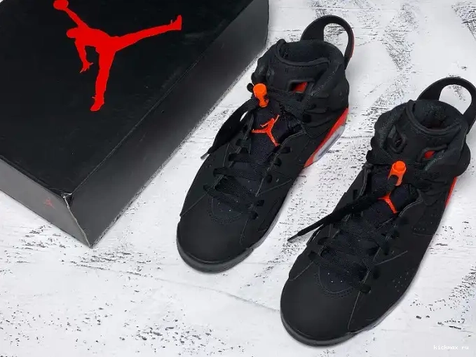 Rep Kickmax Retro Jordan Air Black 6 Infrared OG 384664-060 0603